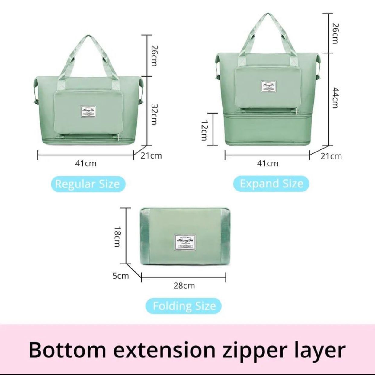 💫 Foldable  College & University High Quality Bag 💫