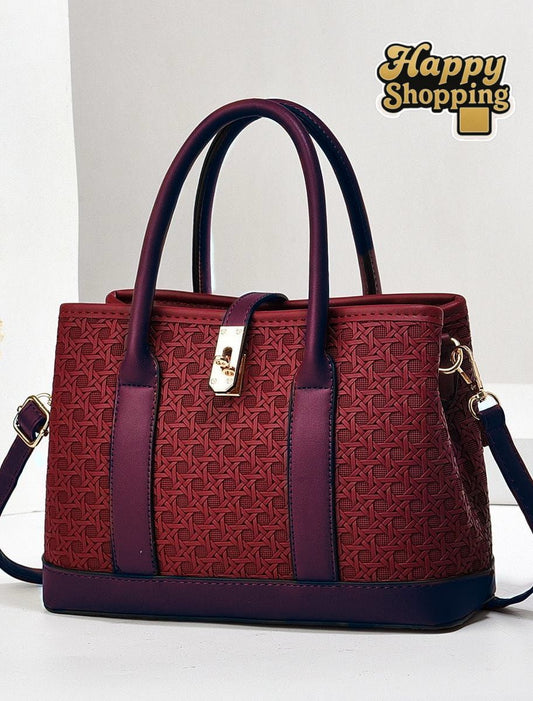 💝 High Quality 2 Pockit Bag With Unique Handle For Girls 💝