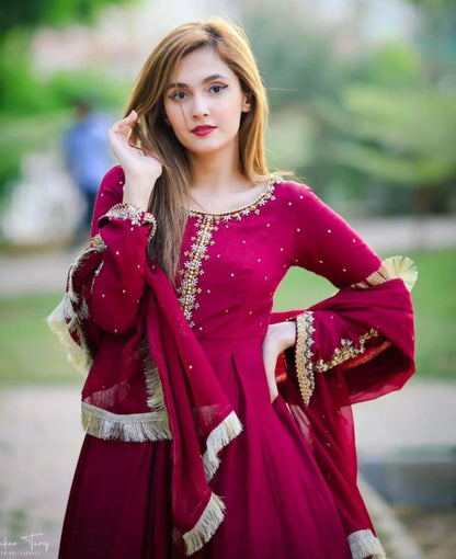 💖 Premium Chiffon Maxi