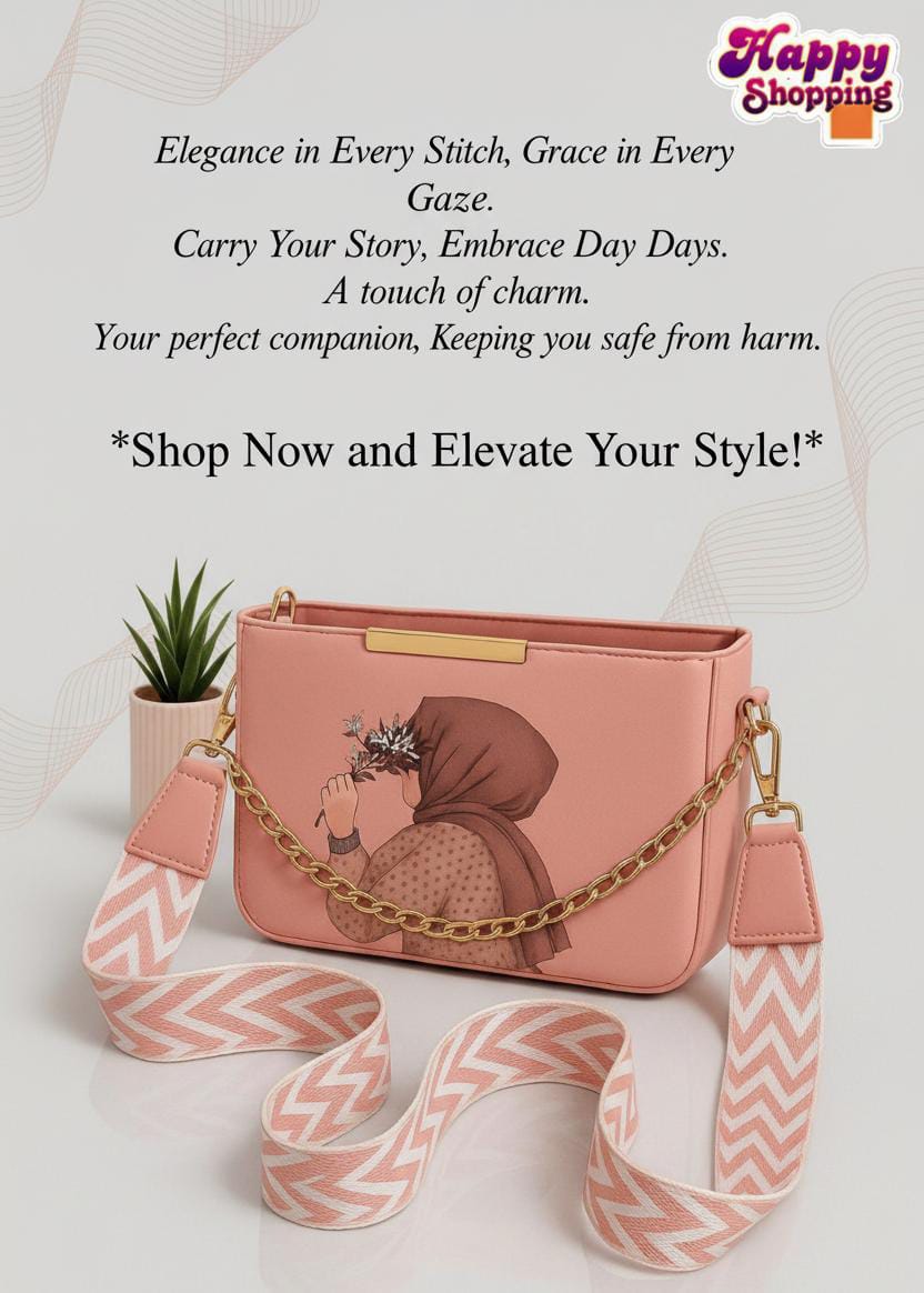Elegant Pink Purse - Free Surprise Gift