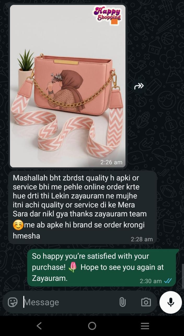 Elegant Pink Purse - Free Surprise Gift