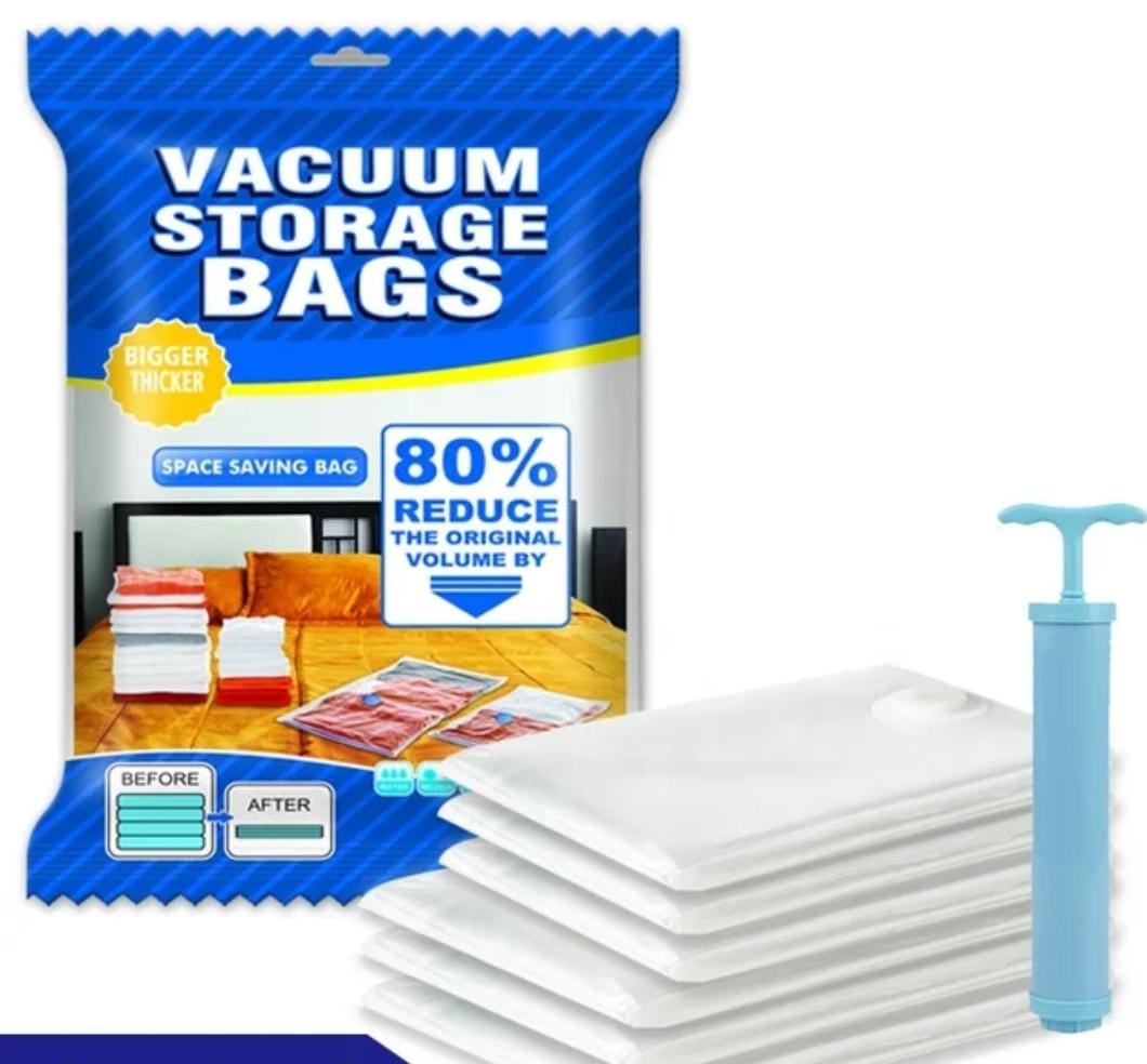 Vacuum Storage Bags (Pack Of 5)