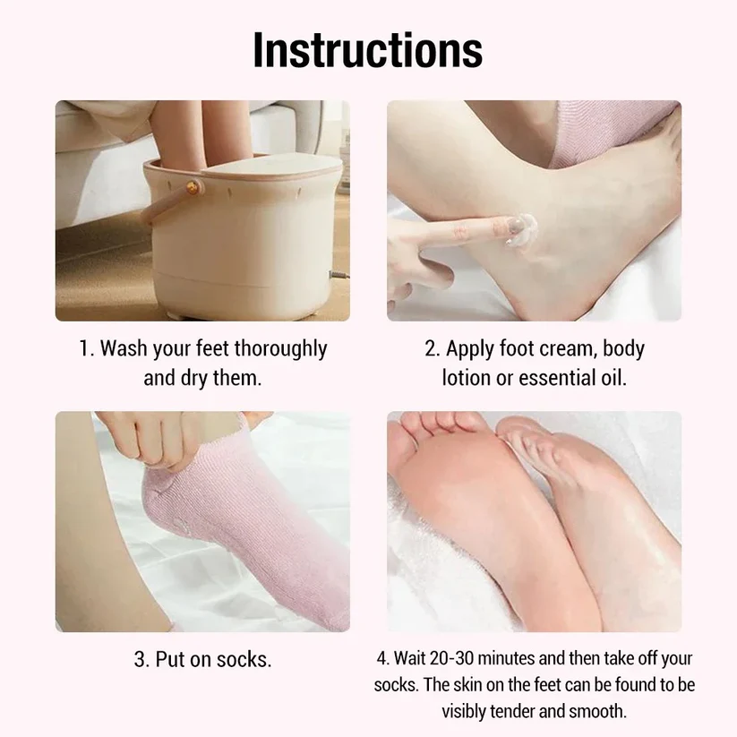 MOISTURISING SPA GEL SOCKS