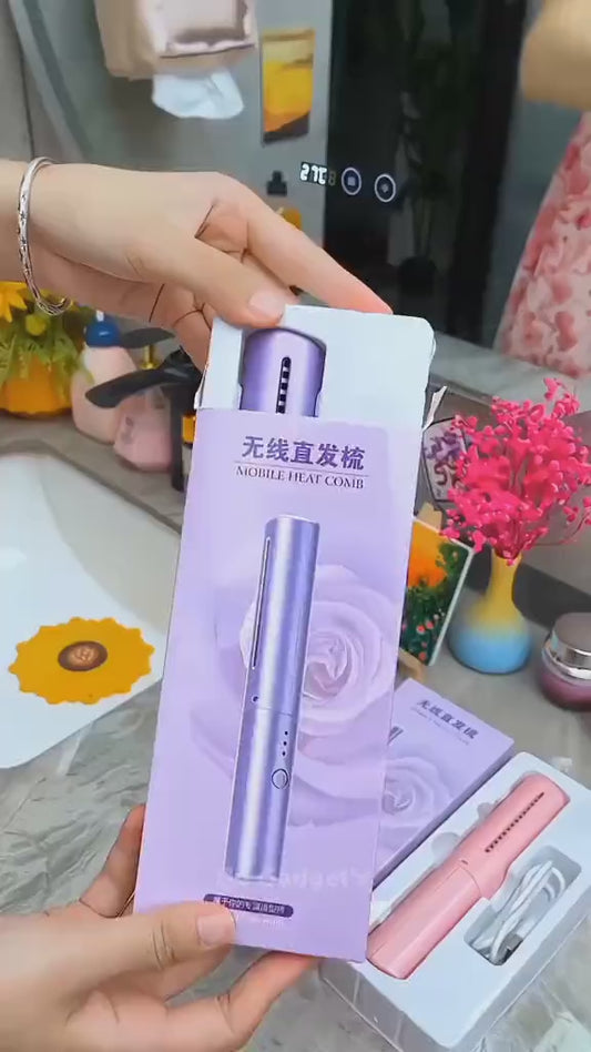 RECHARGEABLE WIRELESS MOBILE HEAT COMB